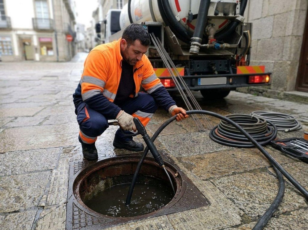 Foto 1 Desatascos 24 h en Ribeira que frenan el agua a tiempo